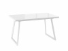 Стол LOFT-140, 85х140/180 (ст.белый оптивайт/белый)
