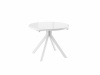 Стол RONDO-100, d100/135 (ст.белый оптивайт/белый)