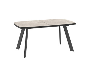 Стол STONE M-160 камень светлый-HPL черный слож