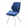 Стул RAFAEL (белый/Dark Blue Lux mr20)