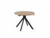 Стол RONDO-100, d100/135 (дуб каньон/черный)